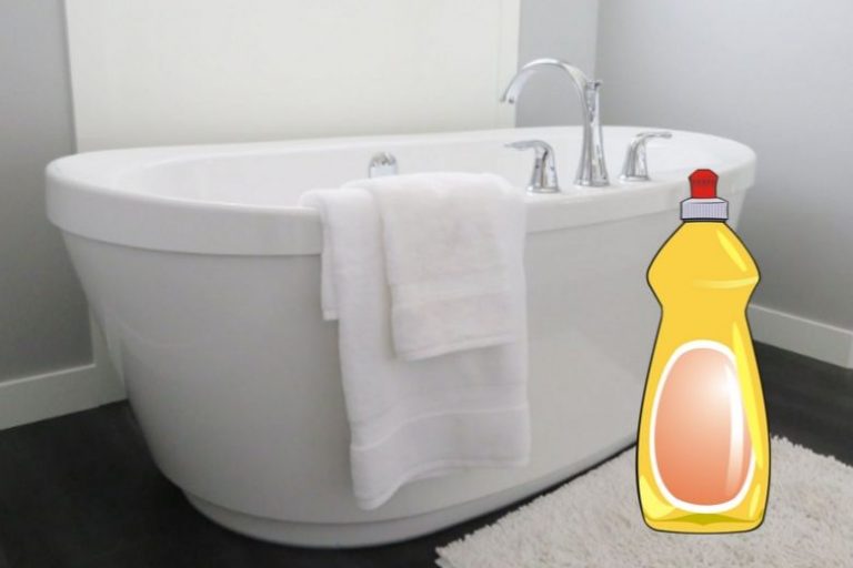 This is why you should use dish detergent to clean the bath