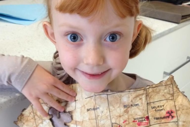 Little Girl Finds A Secret Room In Her House That Leads Into An Even Wilder  Surprise