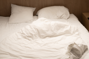 This is why you shouldn't make your bed in the morning