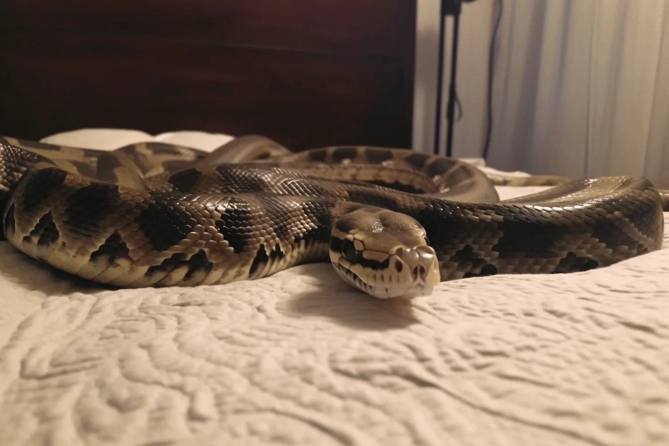 Woman Thought She Could Sleep Safely With Her Pet Python Every Night ...