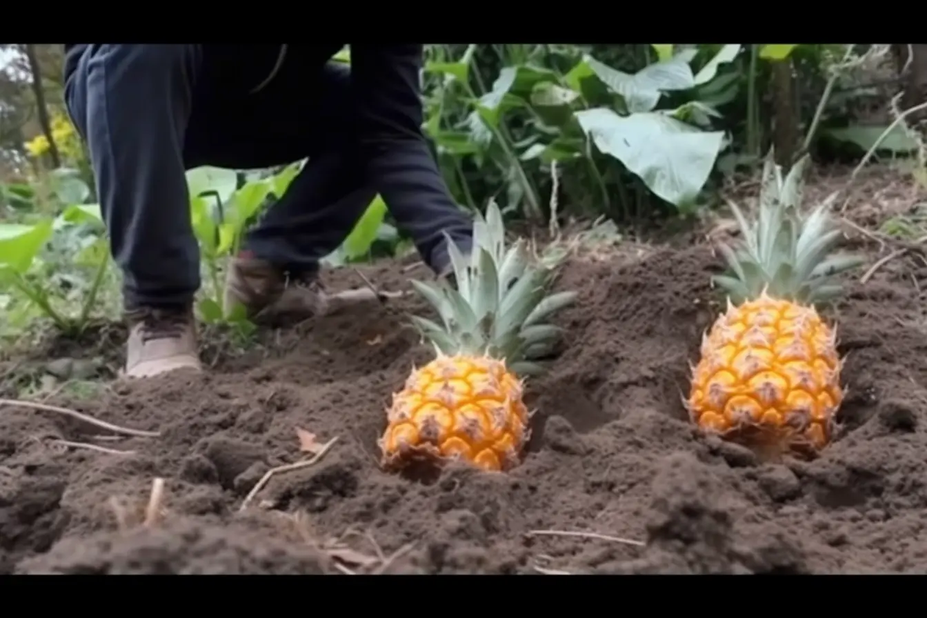 Plant Pineapples All Over Your Garden Look What Happens A Week Later Christianweblog Pineapples Burried In A Garden Ar 32 V 6. C78ff983 7408 463f A844 7eabb457ad44 0 Convert.io .webp